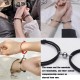 Gift For Valentine's Day 2PCS Couple Magnetic Bracelet Set Mutual Attraction Rope Braided Bracelets Adjustable Charm Couple Set For Women Men Gift For Valentine's Day 2PCS Couple Magnetic Bracelet Set Mutual Attraction Rope Braided Bracelets Adjustable Charm Couple Set For Women Men